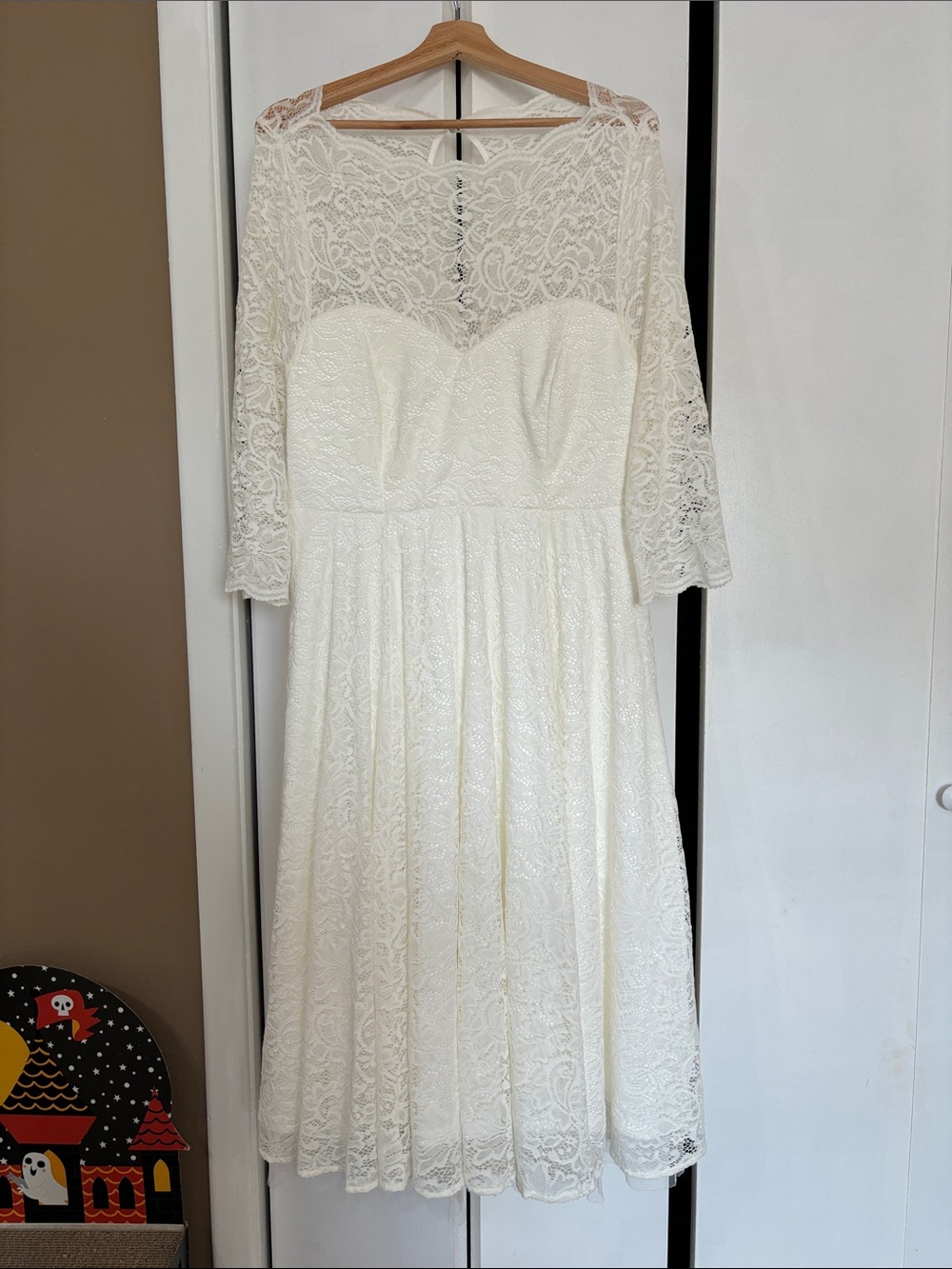 Torrid ever after Elegant Lace A-Line tea length wedding Dress